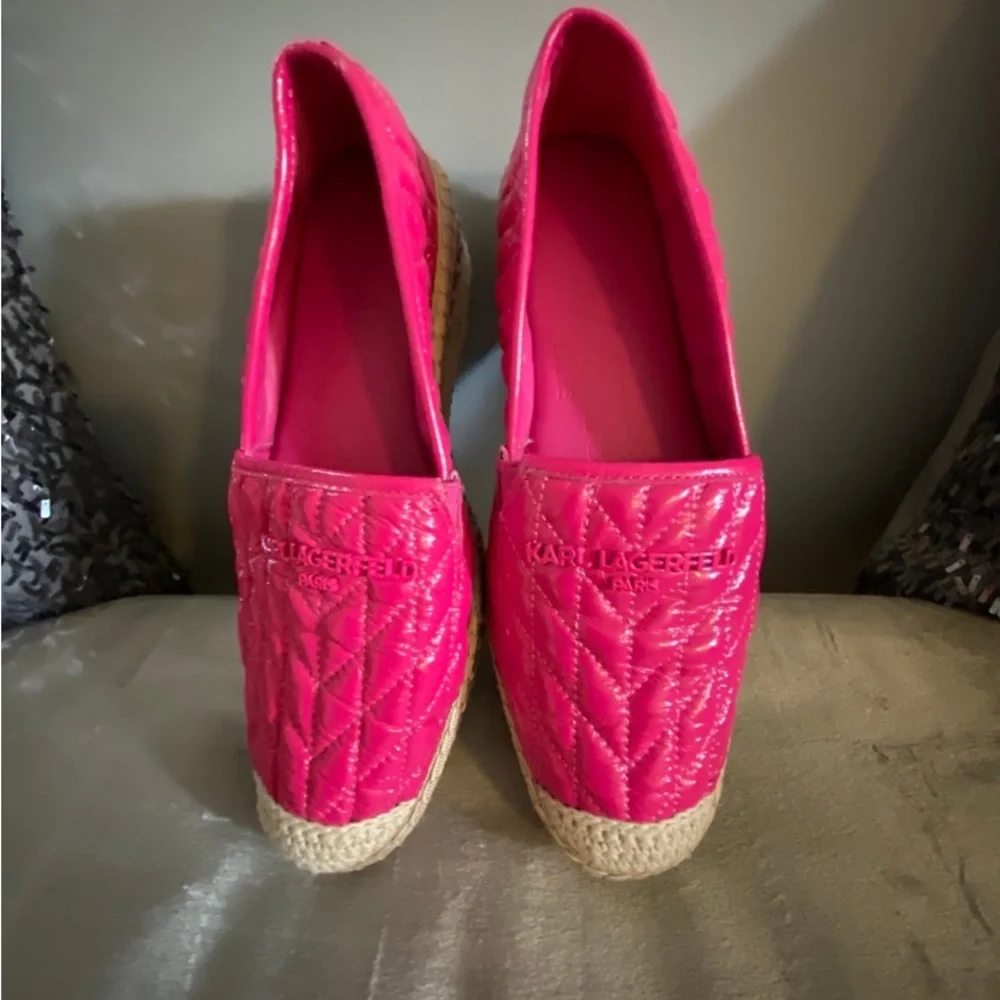 karl lagerfeld Paris “Desta” Espadrilles 7.5 - Picture 3 of 9